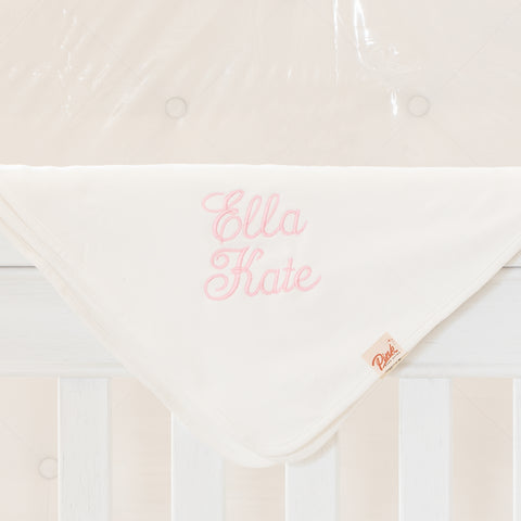 Cotton Personalized Baby Blankets