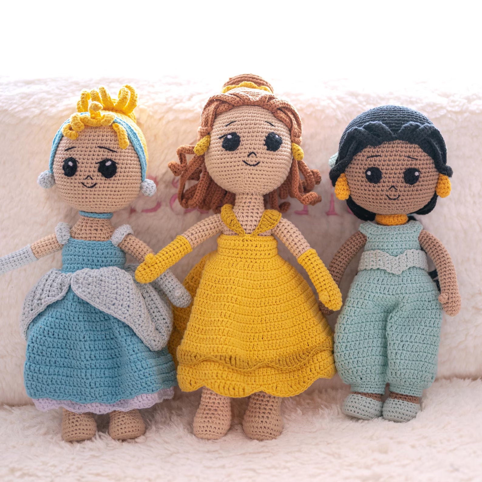 Crochet Princess Dolls