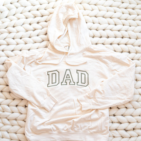 Embroidered DAD Sweatshirt with Hood