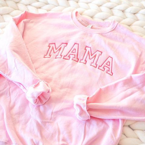 Embroidered MAMA Sweatshirt