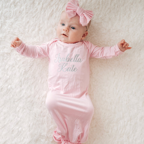 Personalized Knot Gowns