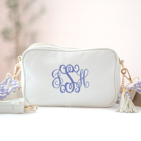 Personalized Crossbody Bag, PU Leather Clutch