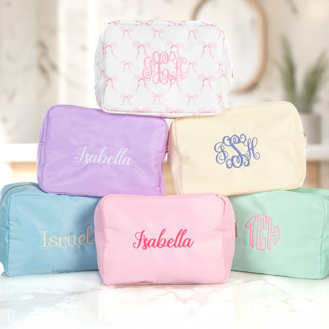 Personalized Makeup Bags, Oversized Cosmetic Bag
