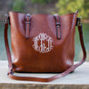 Monogrammed Leather Handbags | Designer Inspired