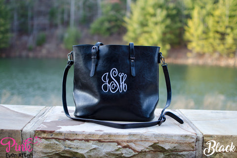 Monogrammed Leather Handbags | Designer Inspired