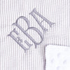 Seersucker Personalized Baby Blankets